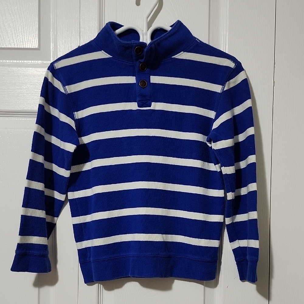 Gymboree Navy and White Striped Sweater